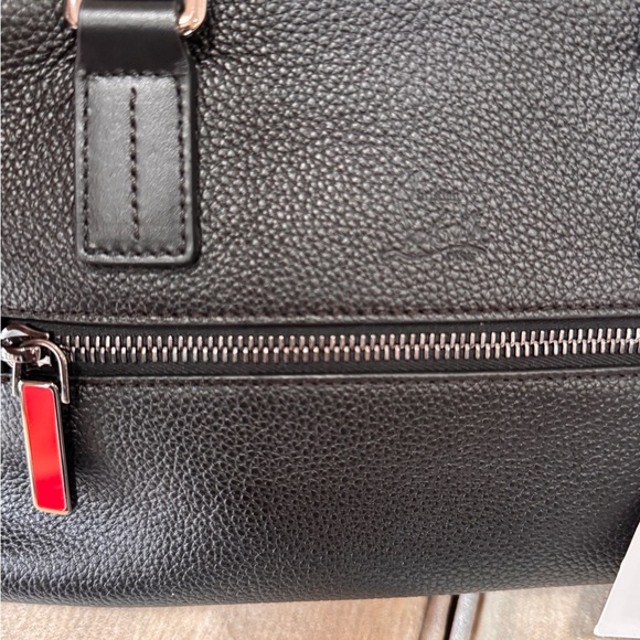 Christian Louboutin Funky Empire Leather Black Handbag - Picture 16 of 16